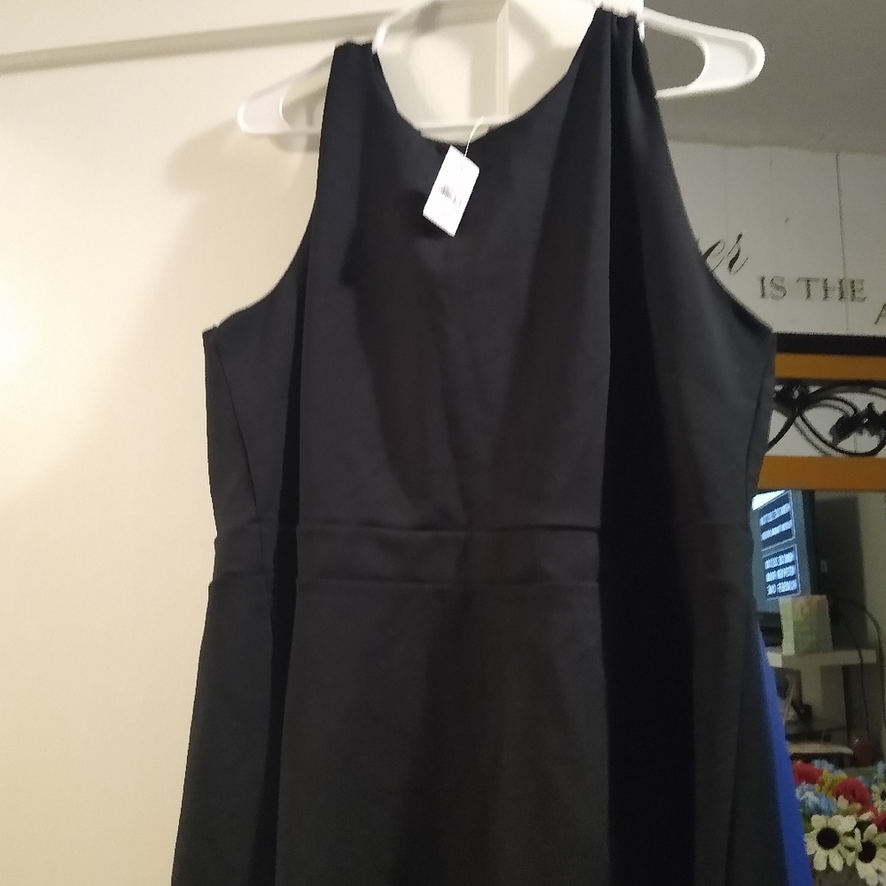 Loft black dress